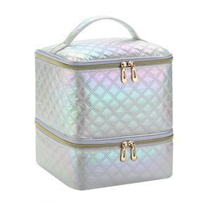 Nail Polish Organizer And Nail Lamp Case, Nail Kit Organizer Holds 30 Bottles😸